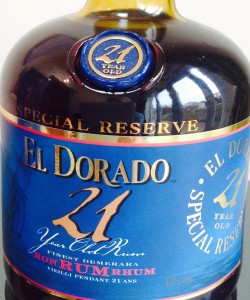 El Dorado 21 Year Old rum review by the fat rum pirate