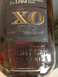 MGXO Mount Gay Extra Old Rum Review by the fat rum pirate