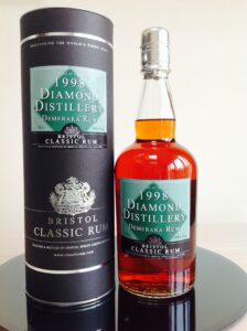 Bristol Classic Rum Diamond Distiilery 1998 rum review by the fat rum pirate