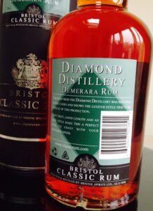 1998 Diamond Distillery Demerara rum review by the fat rum pirate Bristol