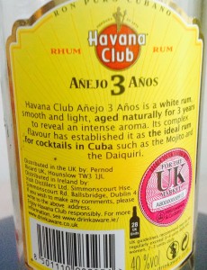 Havana Club 3 Anos