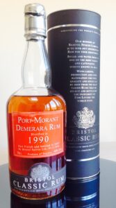Bristol Port Morant 1990 rum review by the Fat Rum Pirate