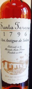 Santa Teresa 1796 rum review by the fat rum pirate