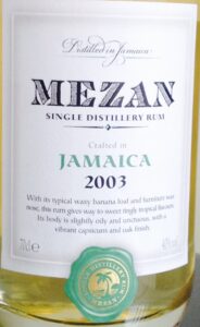 Mezan Jamaica 2003 Monymusk rum review by the fat rum pirate