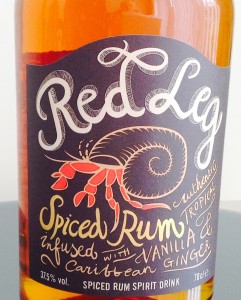 Red Leg Spiced Rum Review by the fat rum pirate