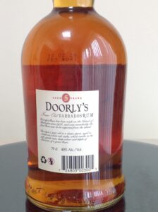 Doorly's Fine Old Barbados Rum 5 Years Aged review by the fat rum pirate