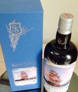 Silver Seal Demerara Enmore 2002 review by the fat rum pirate