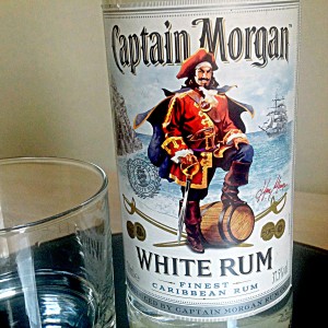 Captain Morgan White Rum Review by the fat rum pirate