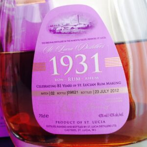 1931 2nd Edition Rum Review by the fat rum pirate