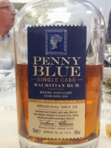 Penny Blue Cask #28 Rum review by the fat rum pirate