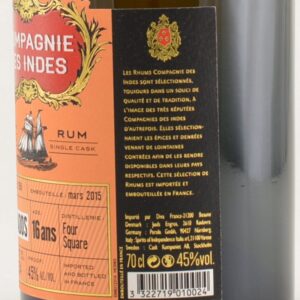 Compagnie des Indes Barbados Rum Review by the fat rum pirate