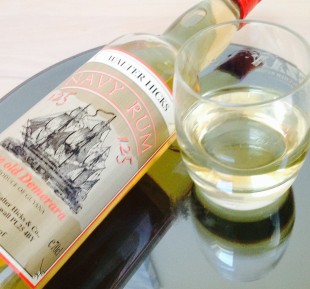 Walter Hicks 125 Navy Rum review by the fat rum pirate