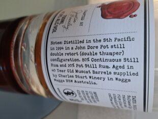 Dead Reckoning South Pacific 10 Year Muscat Cask review by the fat rum pirate