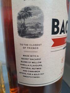 Bacard Spiced Rum Spirit Drink Review by the fat rum pirate