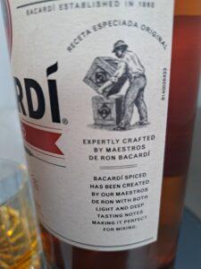 Bacard Spiced Rum Spirit Drink Review by the fat rum pirate