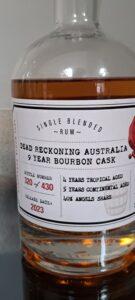 Dead Reckoning Australia 9 Year Bourbon Cask