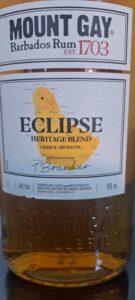 Mount Gay Eclipse Heritage Blend Barbados Rum