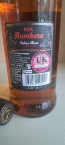 Ron Rumbero Cuban Rum Aged 7 Years Rum review by the fat rum pirate