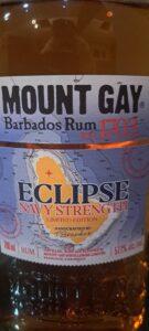 Mount Gay Eclipse Navy Strength Barbados Rum