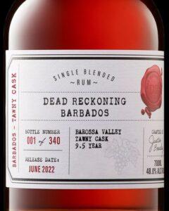 Dead Reckoning Rum Barbados Barossa Valley Tawny Cask 9.5 Year review by the fat rum pirate