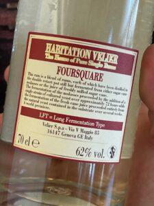 Foursquare LFT White Barbados Pure Single Rum review by the fat rum pirate