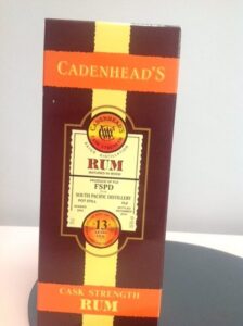 Cadenhead's FSPD Fiji South Pacific Distillery Aged 13 Years Rum Review by the fat rum pirate