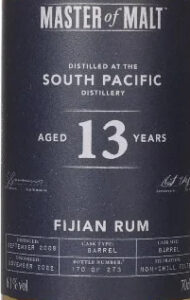 Master of Malt South Pacific Distillery Aged 13 Years