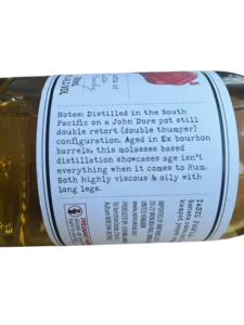 Dead Reckoning South Pacific 2 Year Rum Review by the fat rum pirate