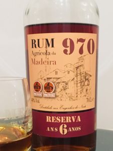 Rum 970 Agricola de Maderia Reserva Ans 6 Anos Rum review by the fat rum pirate