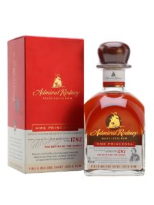 Admiral Rodney Saint Lucia Rum HMS Princessa