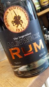 Alnwick Rum Review by the fat rum pirate