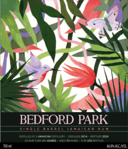Bedford Park Spirits Hampden H 10 Year Old