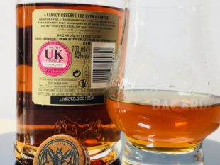 Bacardi Reserva Ocho Rare Gold Rum Aged 8 Years Rum Review by the fat rum pirate
