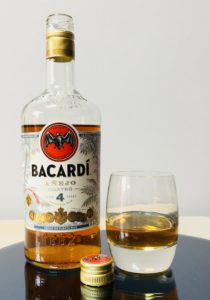 Bacardi Anejo Cuatro Aged 4 Years Rum Review by the fat rum pirate