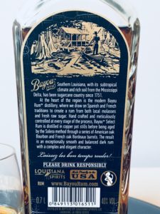 Bayou Select Rum Review by the fat rum pirate 