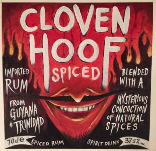 Cloven Hoof Spiced Rum Review by the fat rum pirate