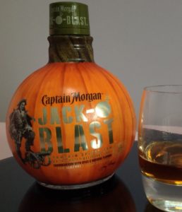 Captain Morgan Jack O Blast Spiced Rum review by the fat rum pirate
