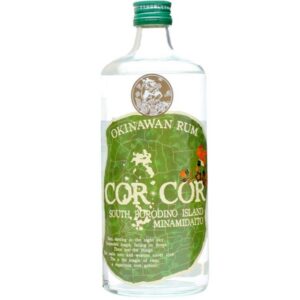 Cor Cor Green Okinawan Rum Review by the fat rum pirate