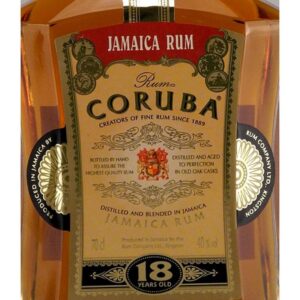 Rum Coruba 18 Year Old rum review by the fat rum pirate