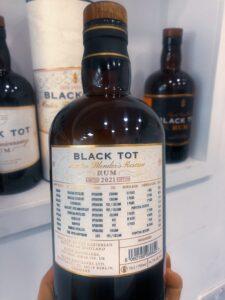 Black Tot Master Blender's Reserve Rum 2021 rum review by the fat rum pirate