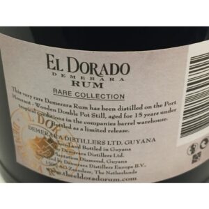 El Dorado Rare Collection Port Mourant Rum Review by the fat rum pirate