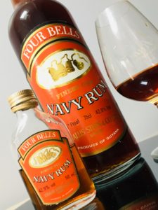 Four Bells Finest Old Navy Rum review by the fat rum pirate