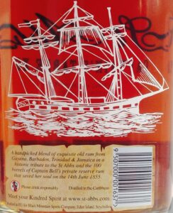 St Abbs Captains Table XO Rum review by the fat rum pirate