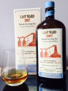 Habitation Velier Last Ward 2007 Rum review by the fat rum pirate