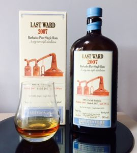 Habitation Velier Last Ward 2007 Rum review by the fat rum pirate