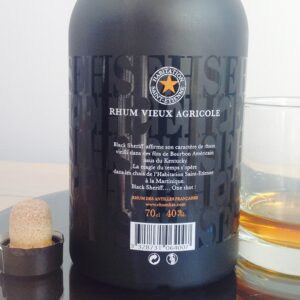 HSE Black Sherrif Rum Review by the fat rum pirate