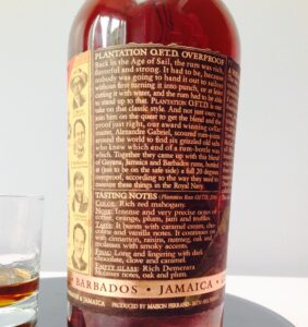 Plantation OFTD Dark rum review by the fat rum pirate