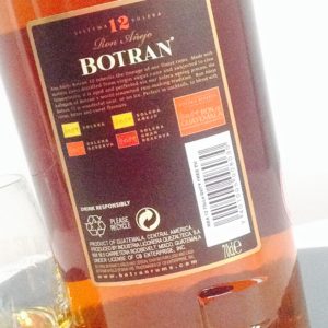 Botran Ron Anejo 12 Rum review by the fat rum pirate