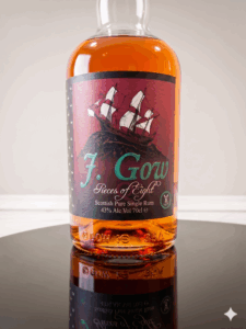 J Gow Pieces of Eight Rum Review by the fat rum pirate