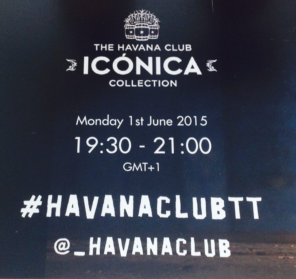 Havana Club Iconia Collection Twitter Tasting